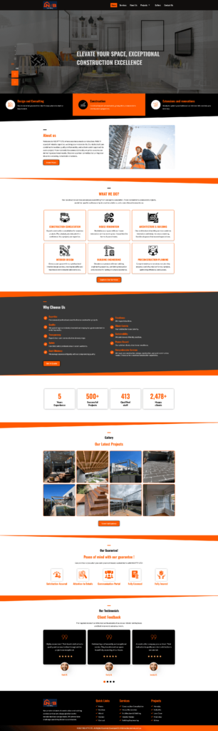 Nsb Building Website