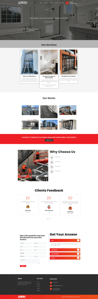 Iwindow Glazing Website