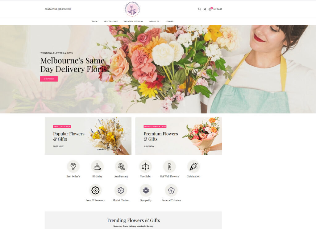 flower delivery Wantirna South Melbourne